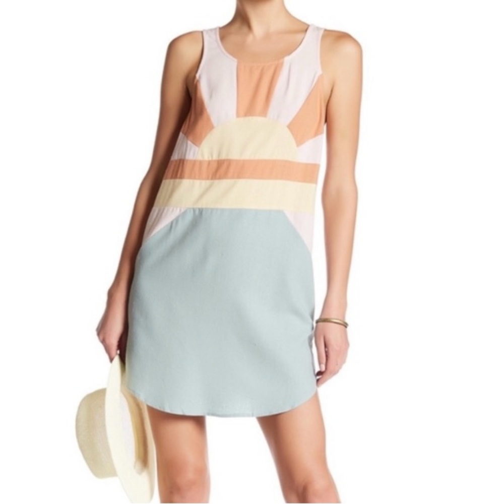 Free People Sunburst Mini Dress